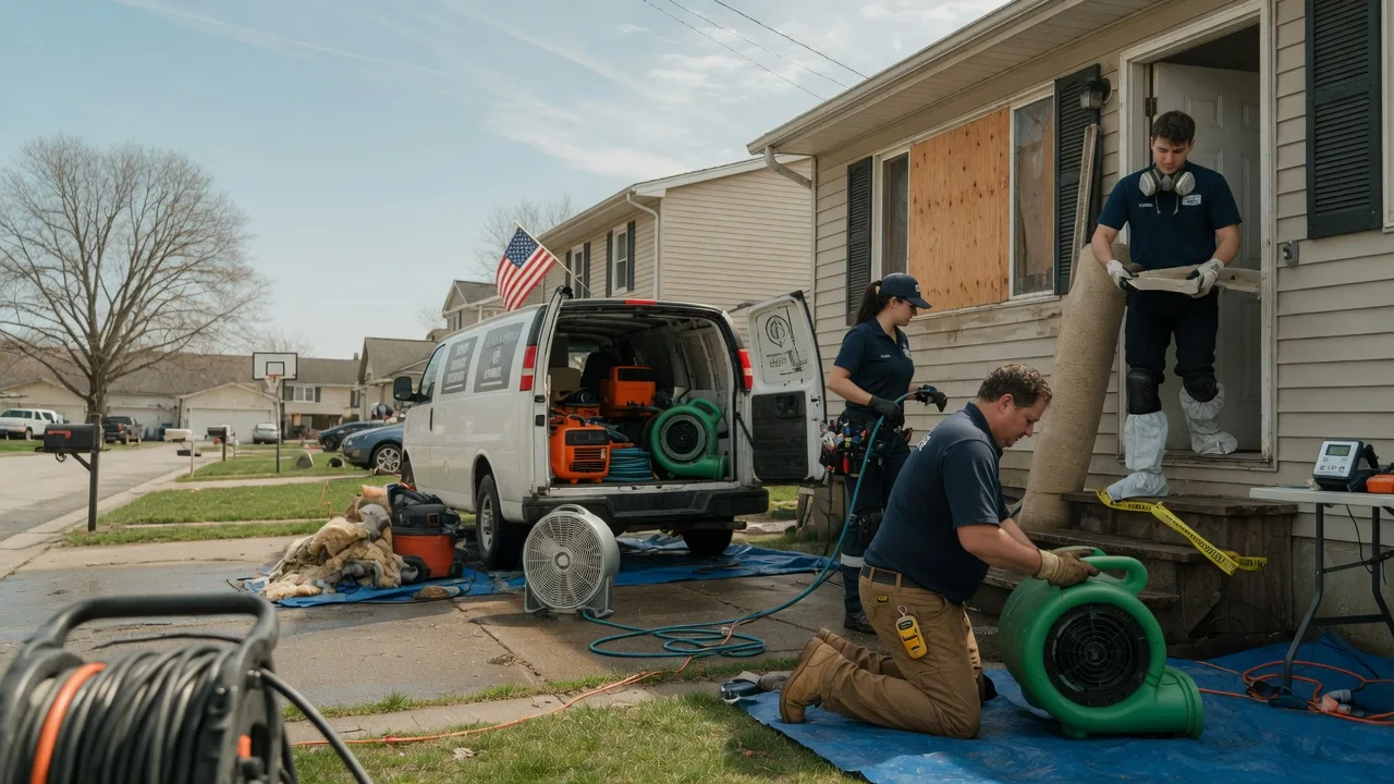 Water Damage Restoration in Hamilton, ND near me